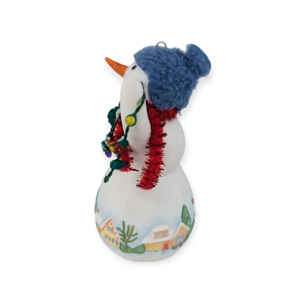 2008 Hallmark Louie D. Lightly Snowtop Lodge Porcelain 4th in the Series W/Box
